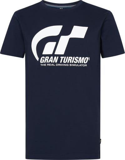 Petrol Industries - Jongens Logo T-shirt Gran Turismo Checkpoint - Blauw - Maat 176