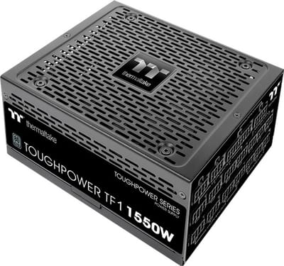 Thermaltake ToughPower PF1 Voeding - 1550 Watt - 90 mm - ATX - 80 Plus 80 PLUS Titanium