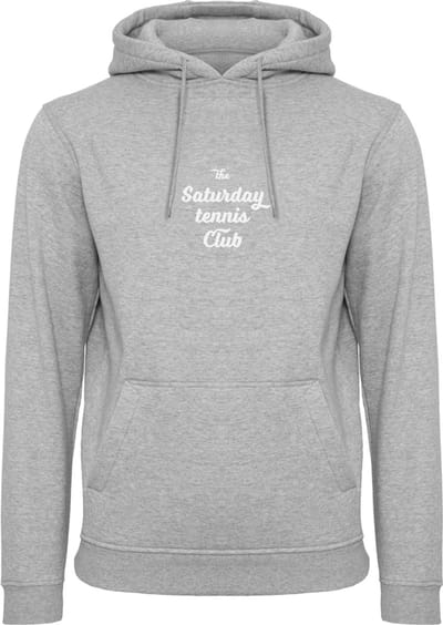 Heren tennishoodie - Saturday tennisclub