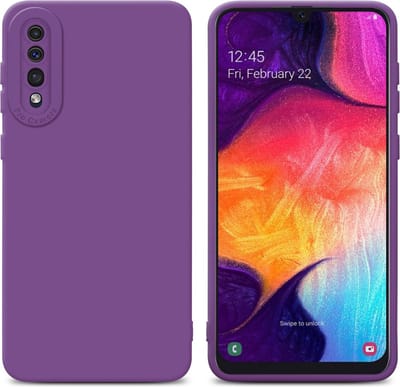 Cadorabo Hoesje geschikt voor Samsung Galaxy A50 4G / A50s / A30s in FLUID MAT PAARS - Beschermhoes gemaakt van flexibel TPU silicone Cover Fluid Case