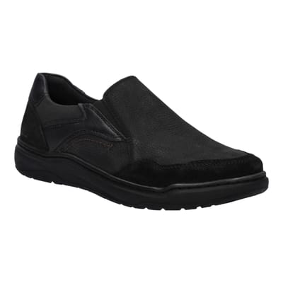 JOSEF SEIBEL Heren Slipper Baxter 04 in zwart