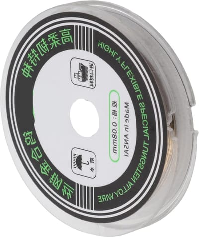 100m Molybdeen Snijdraad voor LCD Scherm Scheiding, Reparatietool voor LCD Displays, 0.07mm Dikte, Ideaal voor Professioneel Gebruik en DIY Projecten