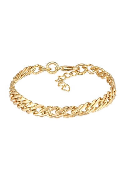 Elli - Armband - Dames Schakels Twisted Klassiek Goudkleurig - Dames