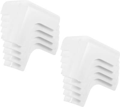 Unyqoos® Set van 8 zelfklevende siliconen hoek- en randbeschermers voor meubels