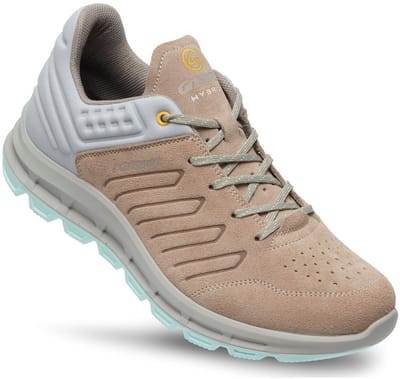 Grisport Nova low beige wandelschoenen dames (44401-05)