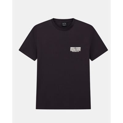 Armani Exchange Xm003026_af21323 T-shirt Met Korte Mouwen Zwart S Man