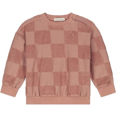 Prénatal baby sweater Mid Clay 56 heren
