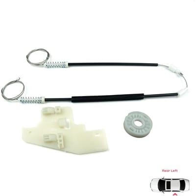 BWR750 Elektrische Raamheffer Regelaar Reparatieset Achter Linker Deur voor Peugeot 407 6E 6D 2004-2011 4/5 Deurs 9644893780