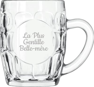 Bierpul gegraveerd - 55cl - La Plus Gentille Belle-mère