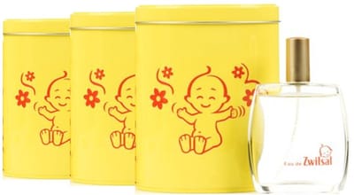 Geschenk Zwitsal – Eau de Zwitsal 95 ml + Bewaarblik - Voordeelverpakking 3 Stuks
