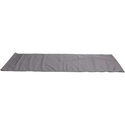 Clôture d'écran Balcon Polyester Barrière Imperméable Jardin Cour Gris Résistant aux UV Filet d'ombrage d'intimité 75 X 500cm