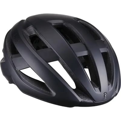 BBB Cycling Racefiets Helm - Maestro Aerodynamische Fietshelm - Optimale Ventilatie - Lichtgewicht - Wasbare Padding - Fietshelm Volwassenen - Mat Zwart - S - BHE-09