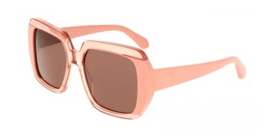 Ferragamo SF2081S Transparent rose/pink 56/17/145 WOMAN Zonnebrillen