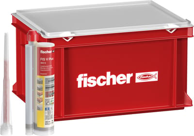 Fischer 20x hoogwaardige mortel FIS VW Plus 360 S in grote ambachtskoffer - 558766