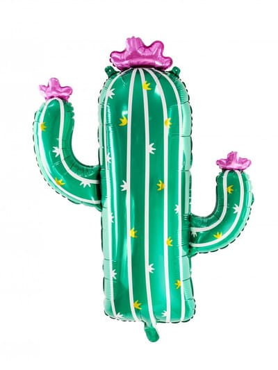 Partydeco - Cactus Folieballon - 60 x 82 cm