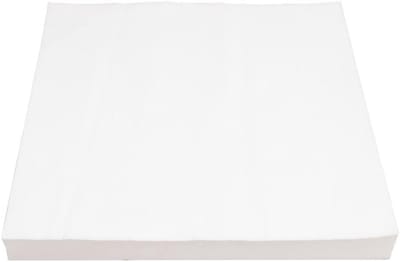Vogelkooi Voeringen - Lage Bodemmat - Kooi Schoon Houden - Absorberend Materiaal - 100 Stuks - Wit