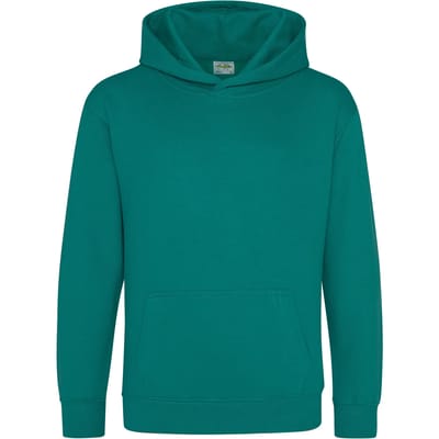 Just Hoods Kids´ Hoodie JH001K - JADE - 5/6 (S)