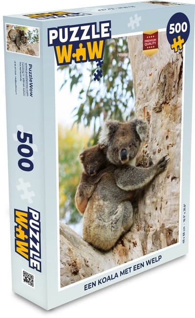 Puzzel Koala's - Kind - Boom - Kinderen - Jongetje - Meiden - Legpuzzel - Puzzel 500 stukjes