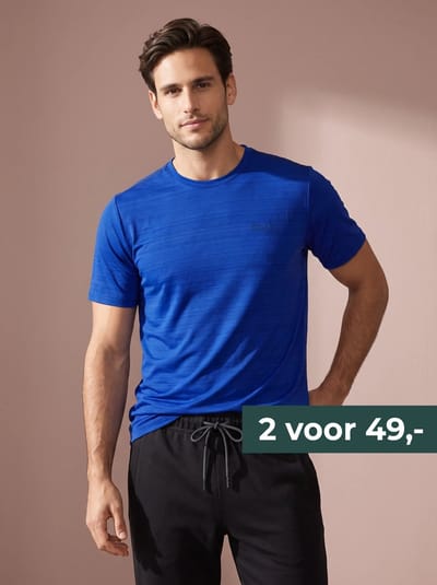 Sjeng Sports TORRENT - Maat: S Astral Blue - Tennis Shirt Mannen - Sportshirt -