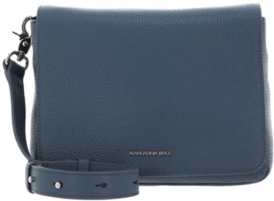 MANDARINA DUCK schoudertas Mellow Leather Hunting Bag Iron petrol