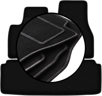 Complete set veloursmatten voor: Tesla Model S II sedan (2016-)