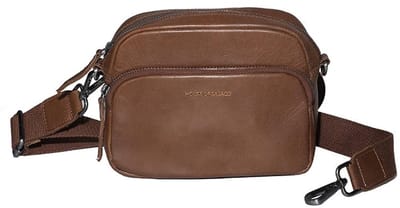 House of Sajaco Oslo Crossbodytas Kleine Dames - Leer - Cognac