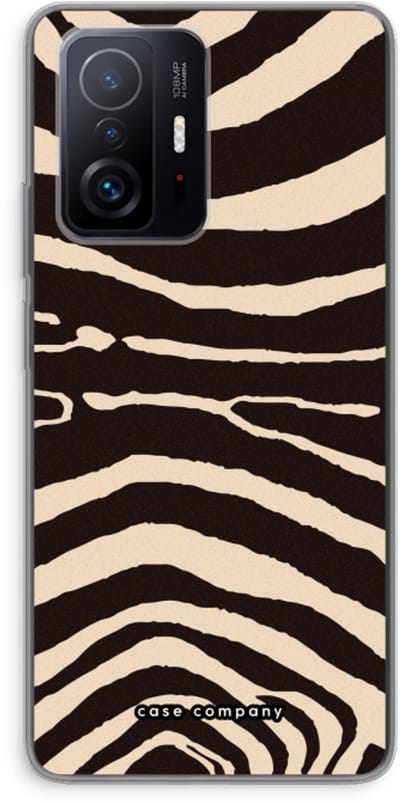 Case Company® - Hoesje geschikt voor Xiaomi 11T Pro hoesje - Arizona Zebra - Soft Cover Telefoonhoesje - Bescherming aan alle Kanten en Schermrand