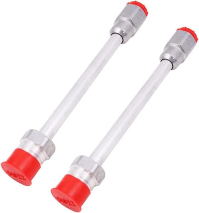 2 Stuks Verlengstang voor Airless Sproeiers en Spuitpistool - 20 cm Set