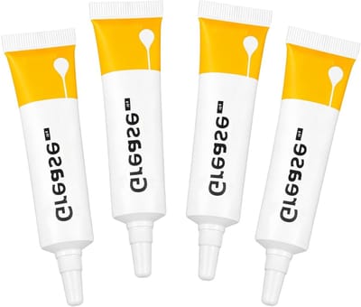 Tandwielvet en glijrail smeervet, 4 stuks voor optimale drukprestaties en geluidsreductie