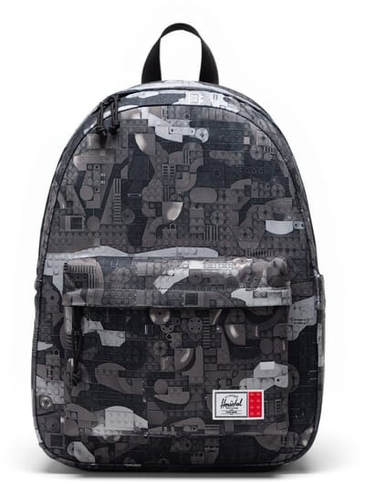 Herschel vrijetijdsrugzak rugzak met laptopvak LEGO Classic Backpack 26L Abstract Bricks Black donkergrijs