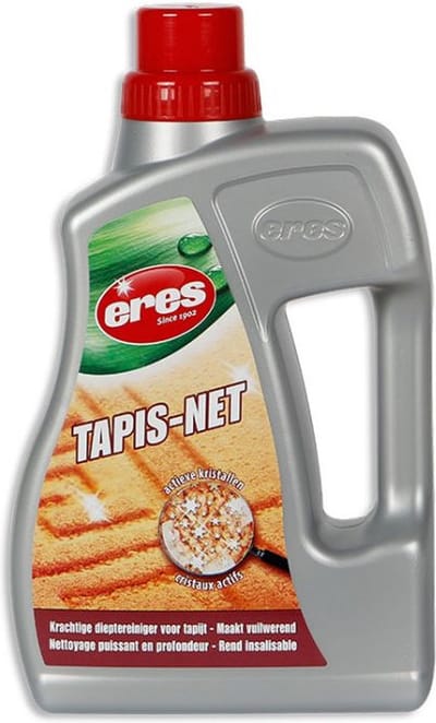 Eres – Tapis-net – Tapijtreiniger – Vlekkenreiniger – Krachtige dieptereiniger voor tapijt – Maakt vuilwerend – 1l