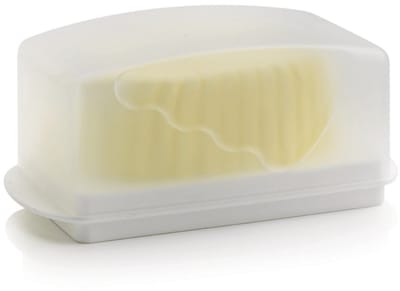 Tupperware Botervloot wit – boterdoos, boterkuipje