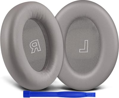 Vervangende oorkussens voor draadloze hoofdtelefoons, zachte proteïne leer, geluidsisolerende foam, geschikt voor Bose QC Ultra en QuietComfort Ultra (2e generatie)