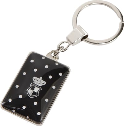 Goebel - Chateau | Sleutelhanger Design Dots | Metaal - 9cm
