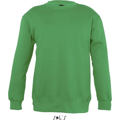 SOL'S Kids´ Sweatshirt New Supreme L311K - Kelly Green - 6 years (106/116)
