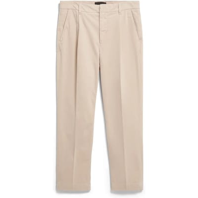 regular fit chino van katoenmix model 'TAAMIR PLEATED'