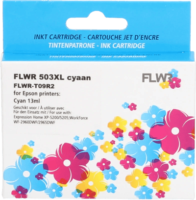 FLWR - Cartridges / Epson 503XL / cyaan / Geschikt voor Epson