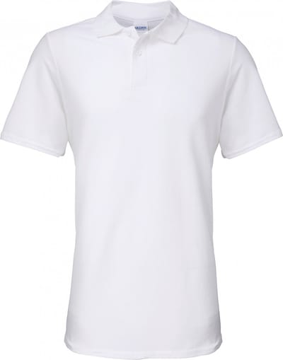 Gildan - Softstyle Piqué Polo - White maat XXL