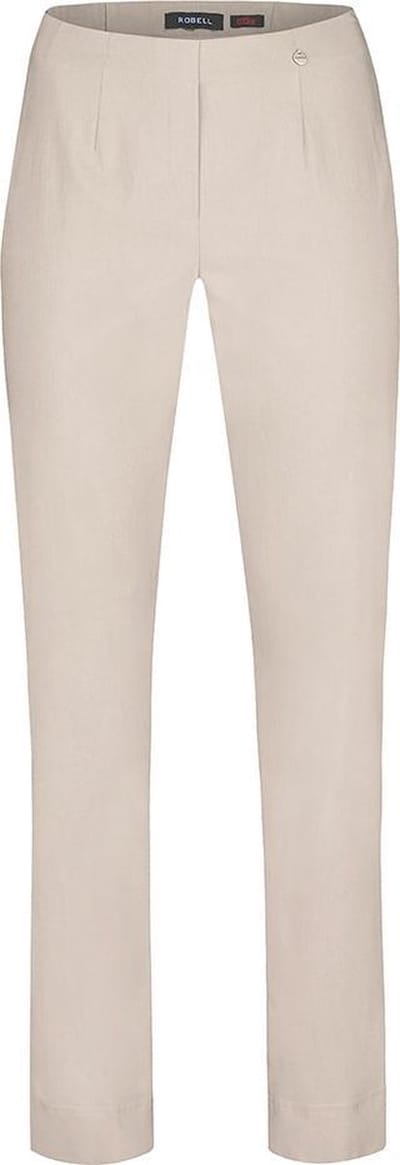 Robell Marie Dames Broek - Licht Beige - Maat 38