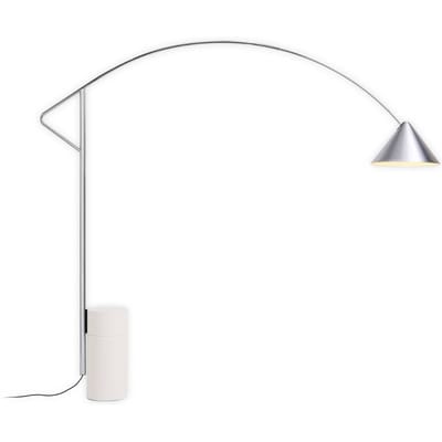 HAY vloerlamp Compass, aluminium, hoogte 217 cm, E27