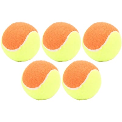 Lot de 5 balles de tennis élastiques en caoutchouc de 6 cm pour soulager la pression et l'entraînement