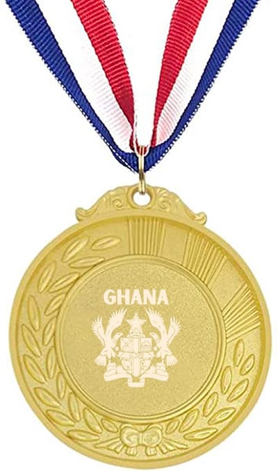 Akyol - ghana medaille goudkleuring - Piloot - toeristen - ghana cadeau - beste land - leuk cadeau voor je vriend om te geven