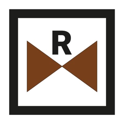 Rioolafsluiter sticker 100 x 100 mm