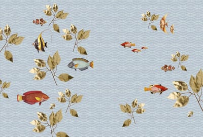 Fotobehang brillant fish1 DD114337 Livingwalls Walls by Patel | 3D Fotobehang