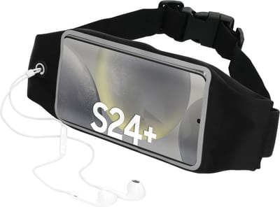 Mobiparts Comfort Fit Sport Belt geschikt voor Samsung Galaxy S24 Plus - Zwart