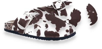 Mode-mania Dames Pantoffel | Bruin | Maat: 37