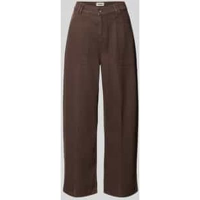 barrel fit broek met steekzakken model 'DERIVE'