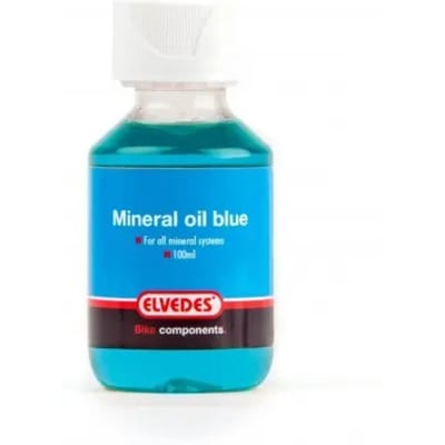 Elvedes Blauwe minerale olie voor hydraulische schijfremmen - 100 ml