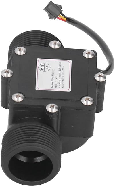 Water Flow Meter 1-120L/min met Sensorregeling en DC3-24V