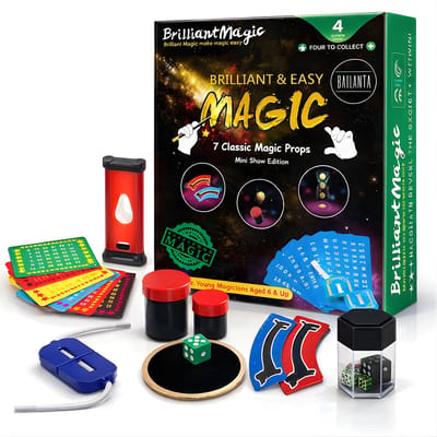 Bailanta® Goocheldoos – Voor Kinderen - Complete Goochelset met 7 Goocheltrucs – Inclusief Nederlandse Handleiding – Magic Set Cadeau - Vanaf 6 Jaar - Goochelen